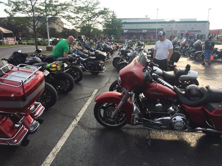 #BikeNite is bumping up here at Quaker Steak and Lube! The rain passed and the … image
