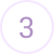 Number 3 vector